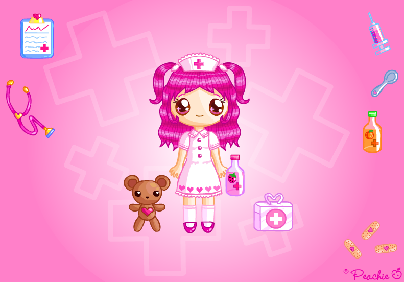 Rose Nurse Doll
