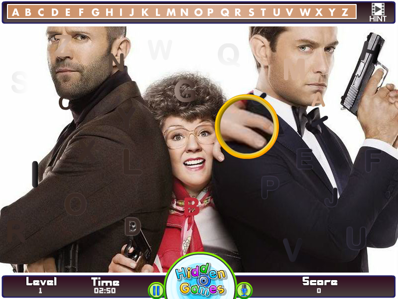 Hidden Alphabets - Spy