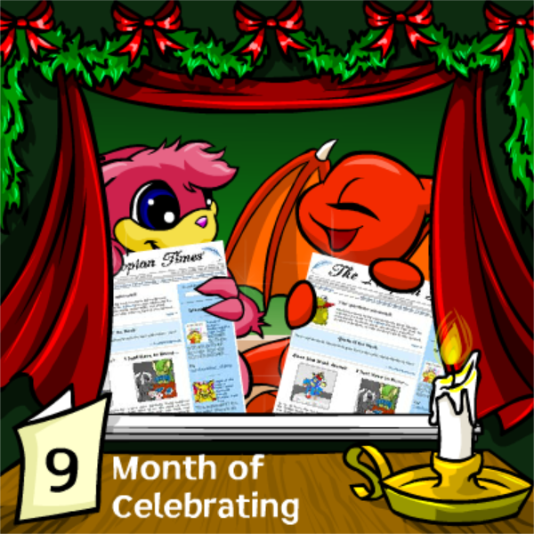 Neopets Advent Calendar 2004: Day 09
