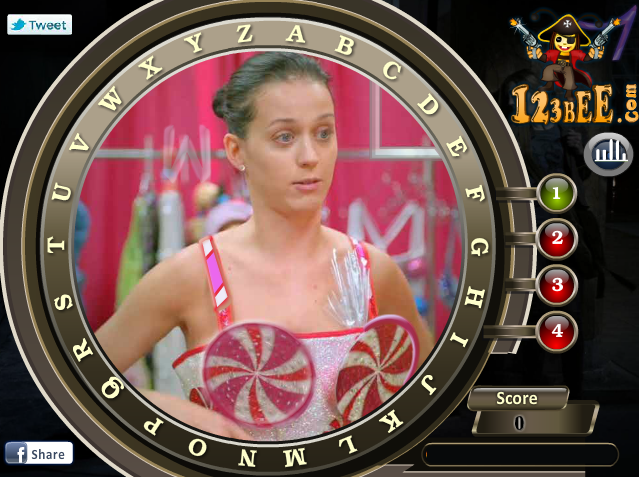 Katy Perry Part of Me - Find the Alphabets