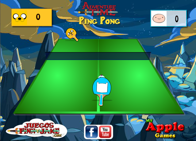 Adventure Time Ping Pong