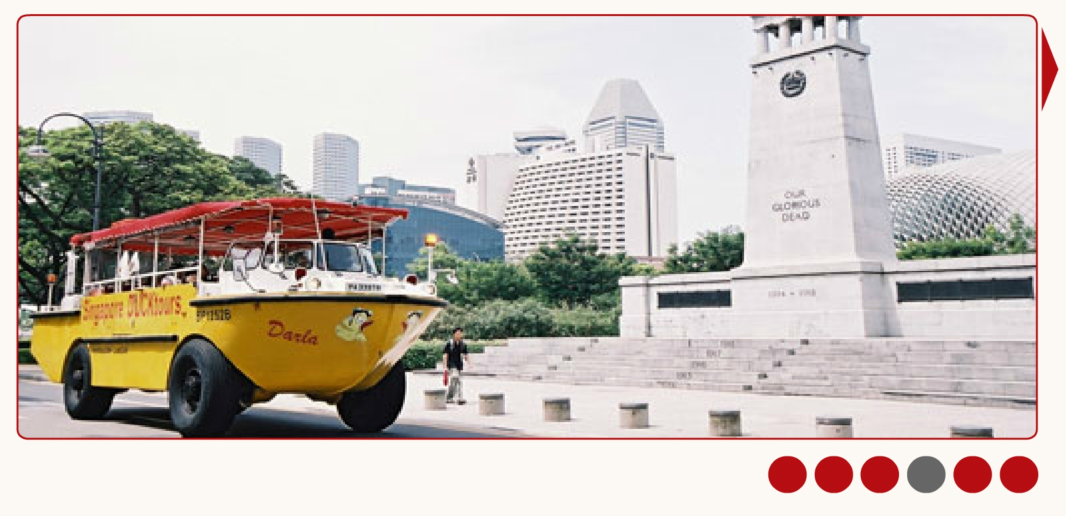 Millennium Tours & Travel Pte Ltd 2010 Website Banner (Singapore)