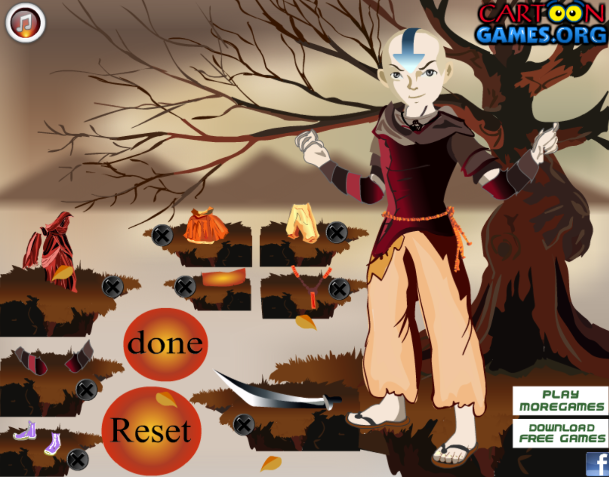 Avatar Aang Dress Up