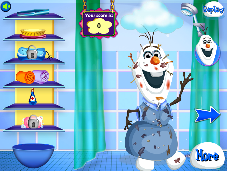 Messy Frozen Olaf