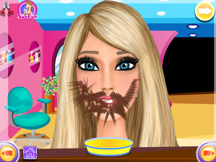 Shave Barbie's Beard