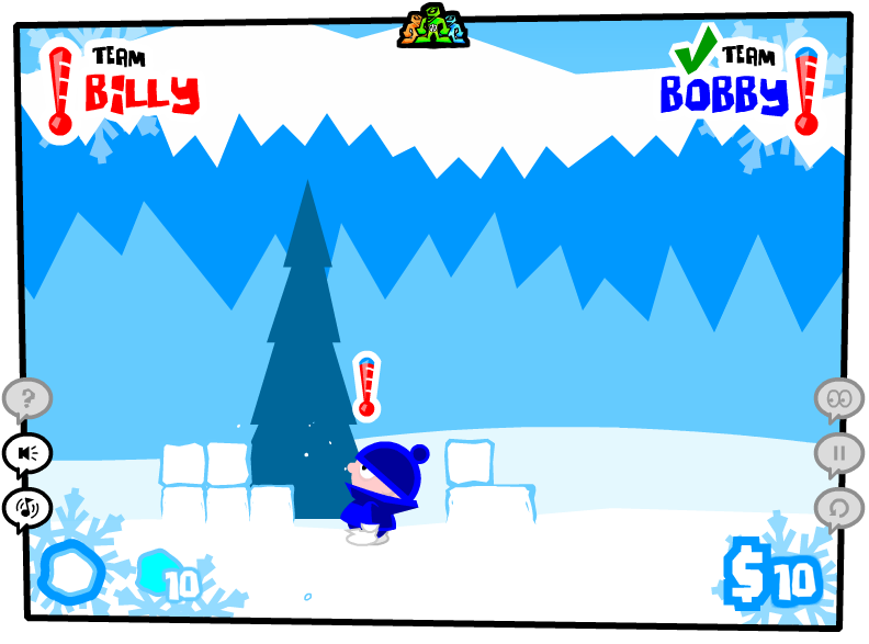 Snowball Battle: Backyard Blitz