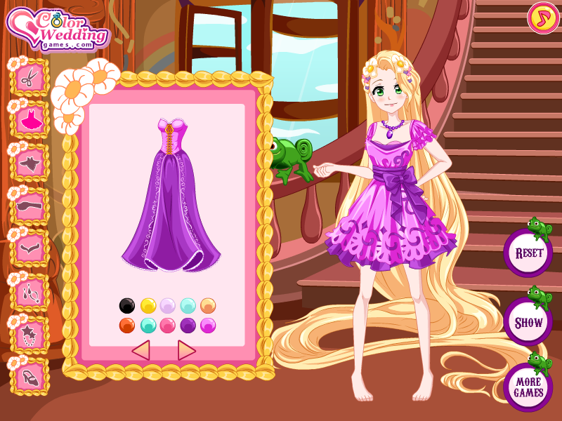 Rapunzel Sweet 16 Dress