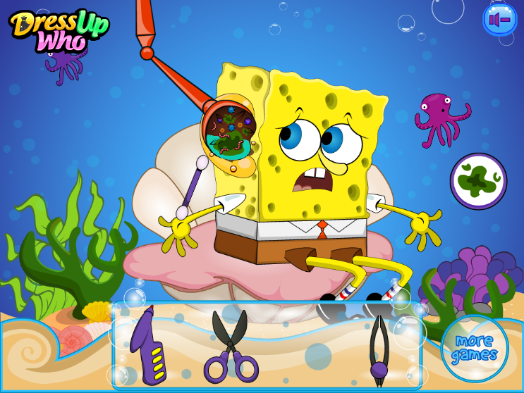 Spongebob Ear Doctor