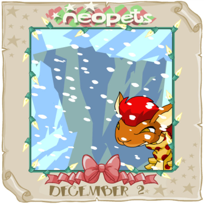 Neopets Advent Calendar 2003: Day 02