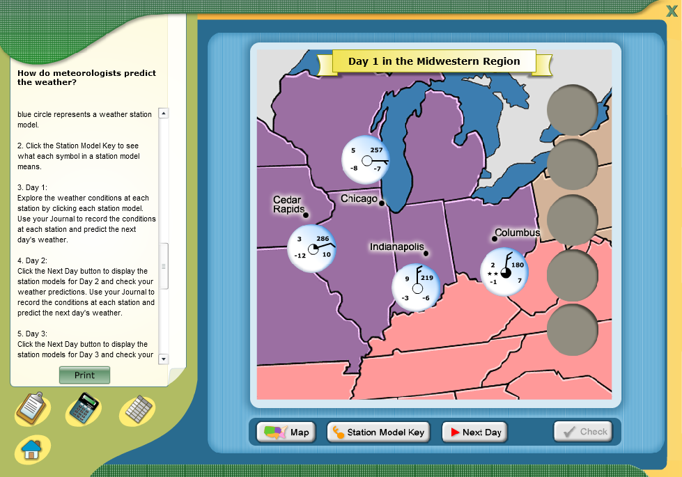 How do meteorologists predict the weather?