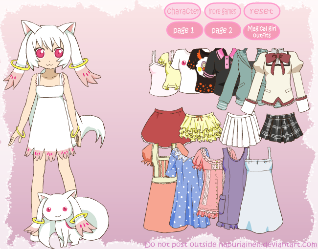 Madoka Magica Dress Up