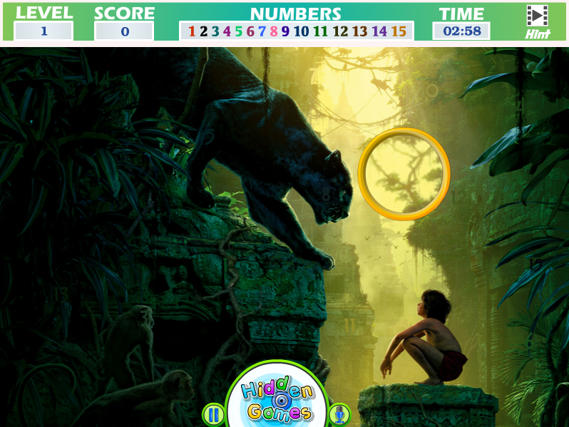 The Jungle Book - Hidden Numbers