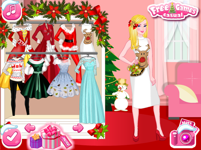 Princess Christmas Photo