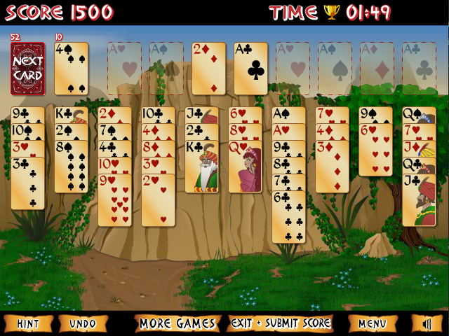 Forty Thieves Solitaire Gold