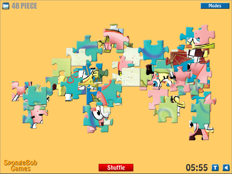 Patrick and Sponge Puzzle