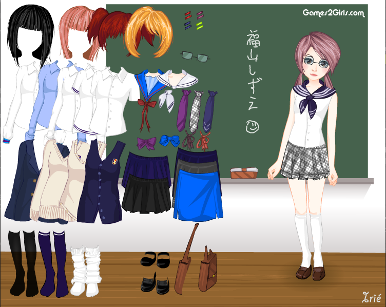 School Time DRESS UP GAME