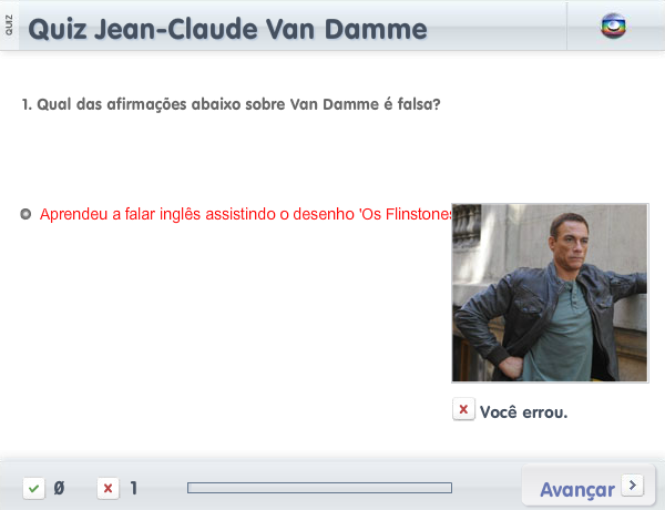 Quiz Jean-Claude Van Damme