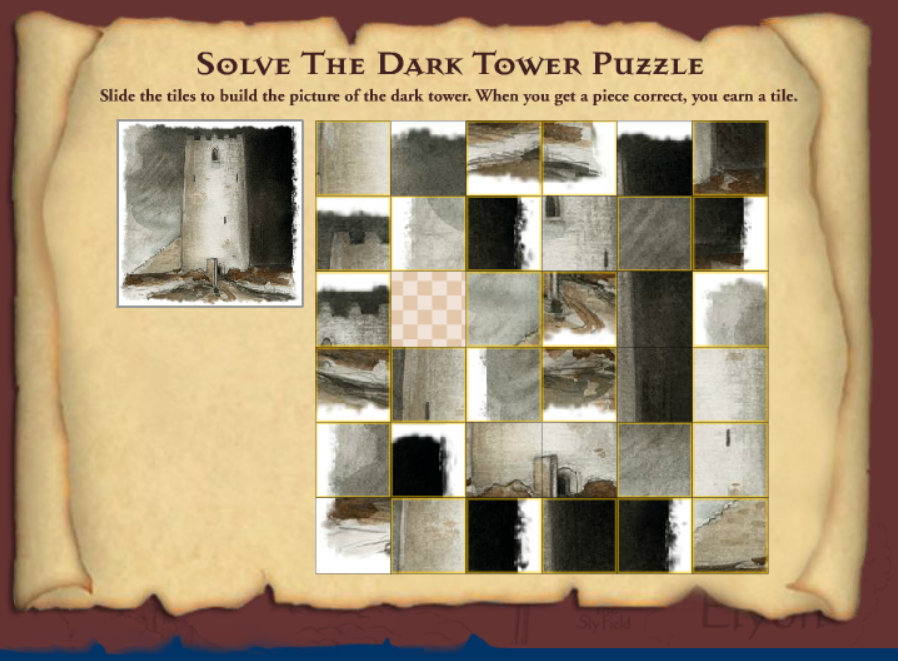 The Land of Elyon: Solve the Dark Tower Puzzle