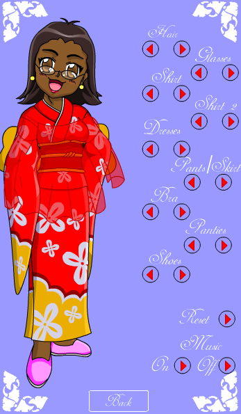 Lady K's Dress Up Game