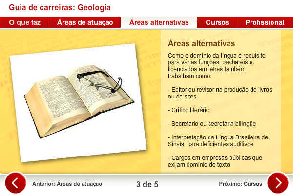 Guia de Carreiras: Letras