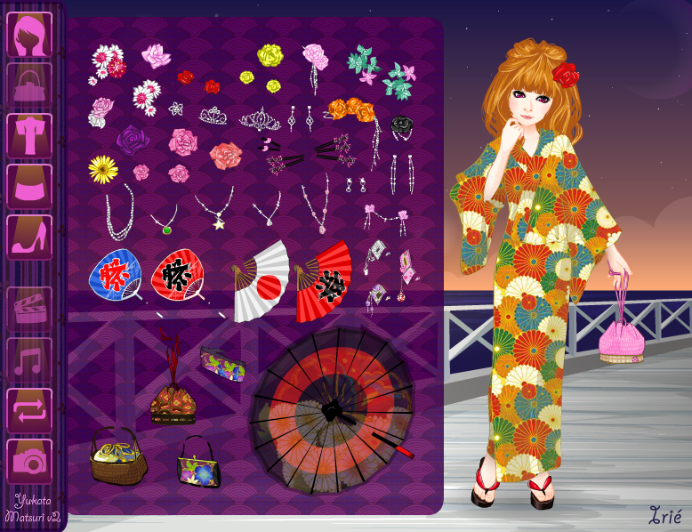 Yukata Kimono MEGA DRESS UP VERSION 2