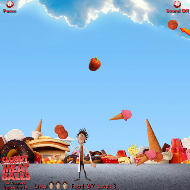 Cloudy With a Chance of Meatballs