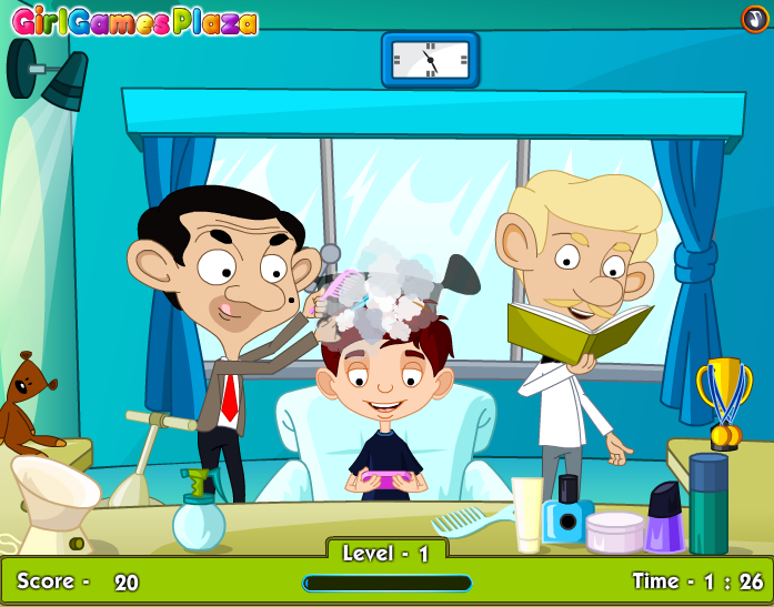 Trouble In Hair Saloon: Mr. Bean Part-1