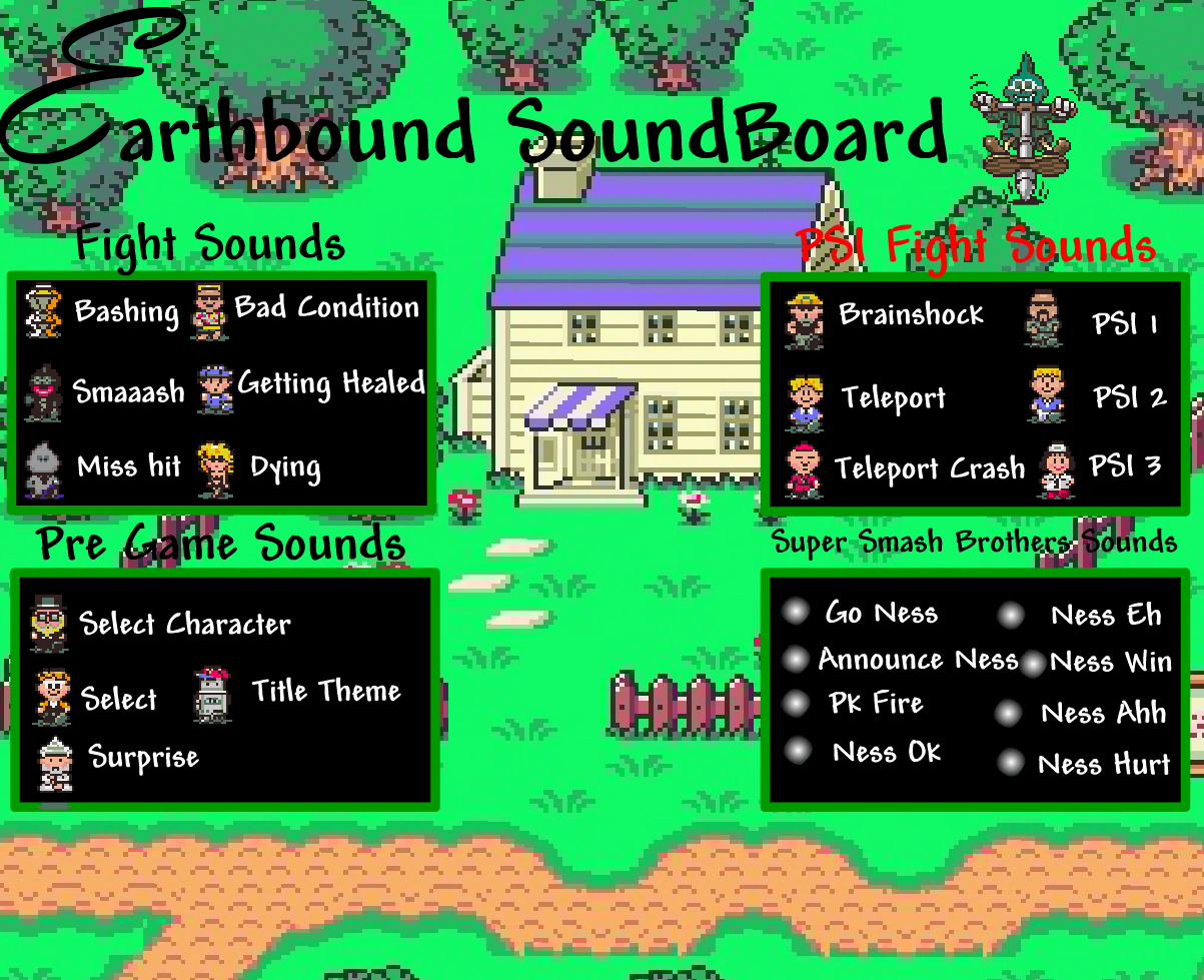 Earthbound Soundboard