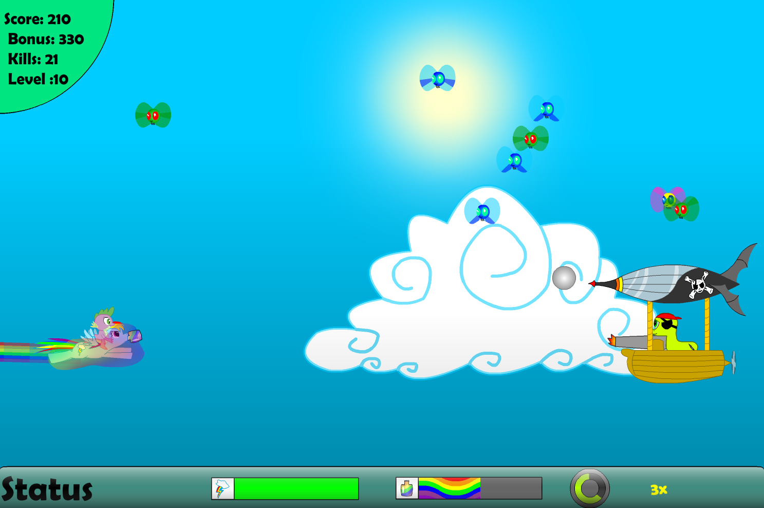 Rainbow Dash Shooter Project