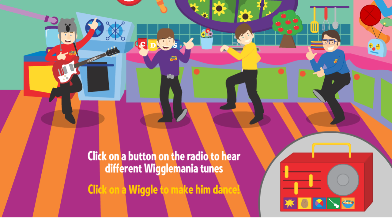 WiggleMania Wiggly Radio Game