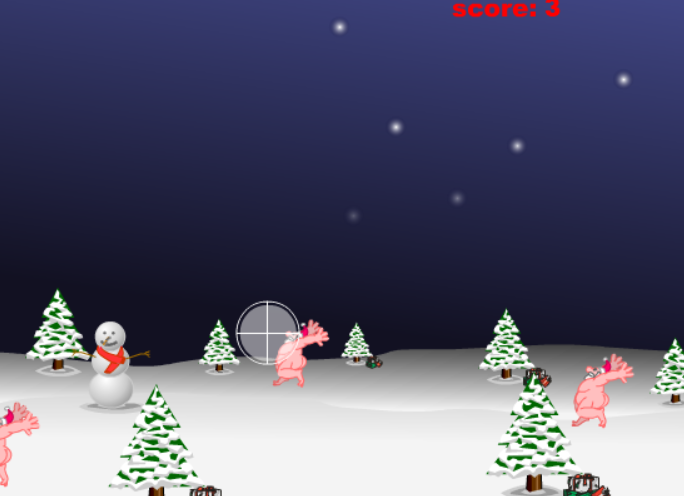 Naked Santa Shooter