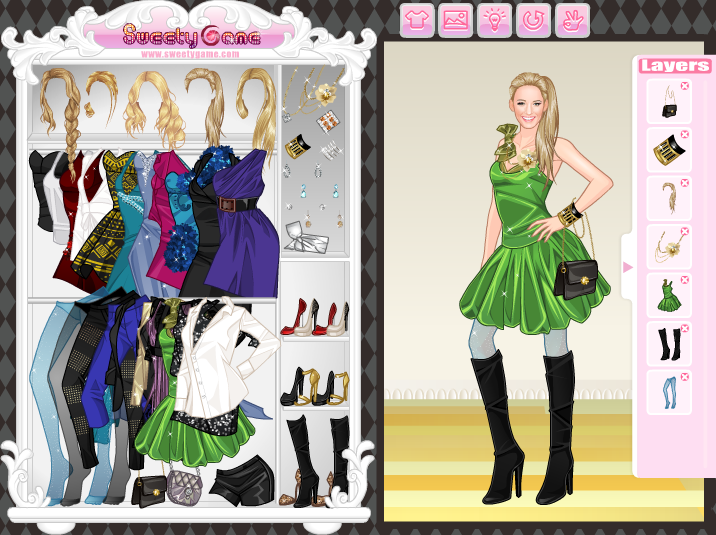 Blake Lively Dress Up Game