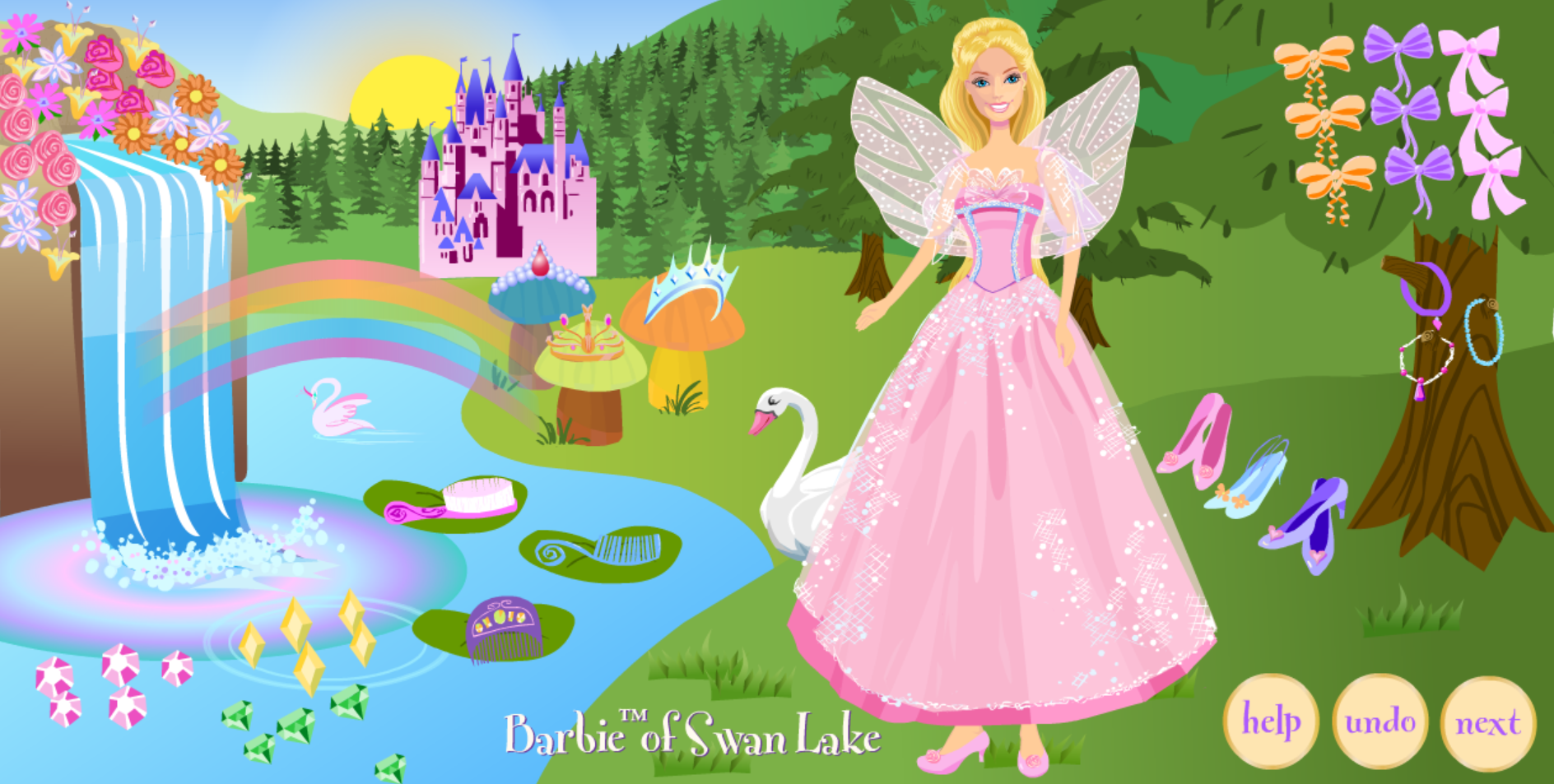 Barbie of Swan Lake Dress Up