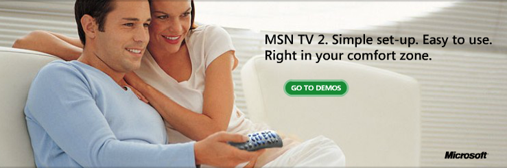 Introducing the MSN TV 2 Internet & Media Player