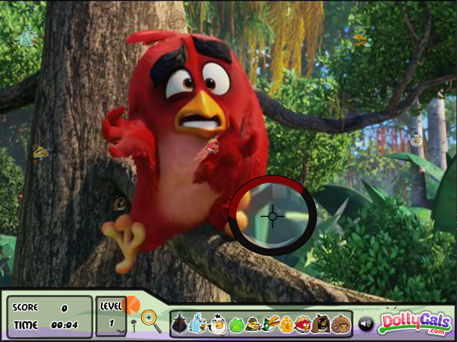 Find The Angry Birds