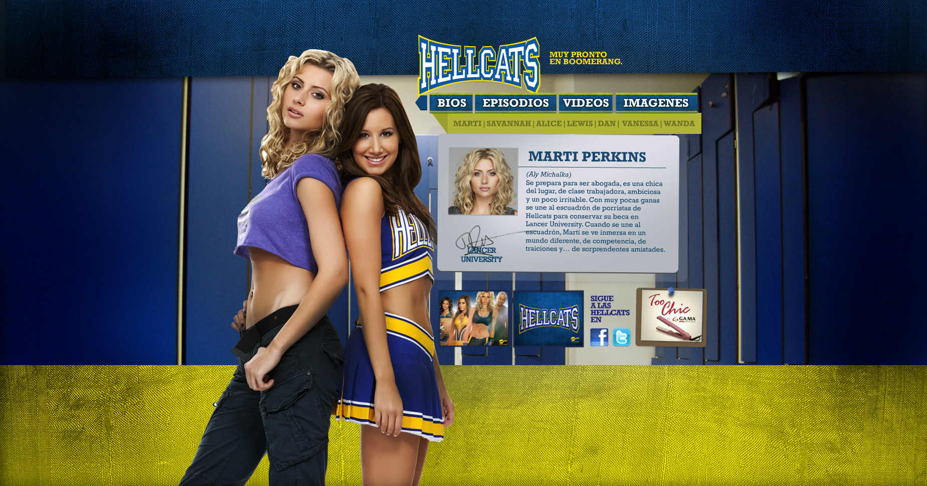 Hellcats (Latin American Microsite)