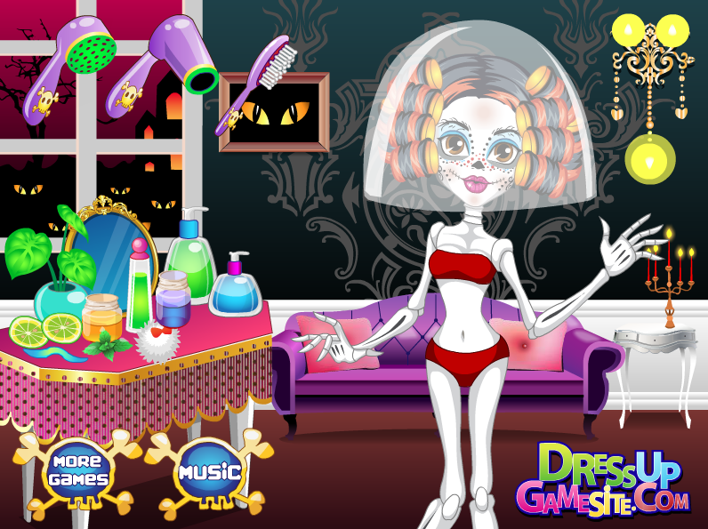 Skelita Calaveras Hair Spa and Facial