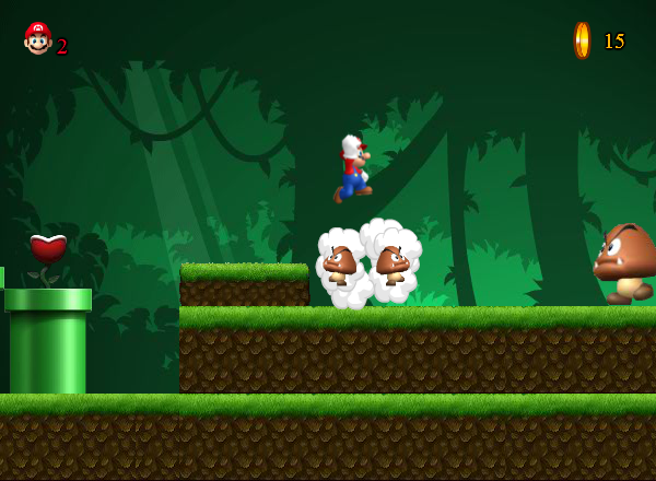 Mario Jungle Trouble