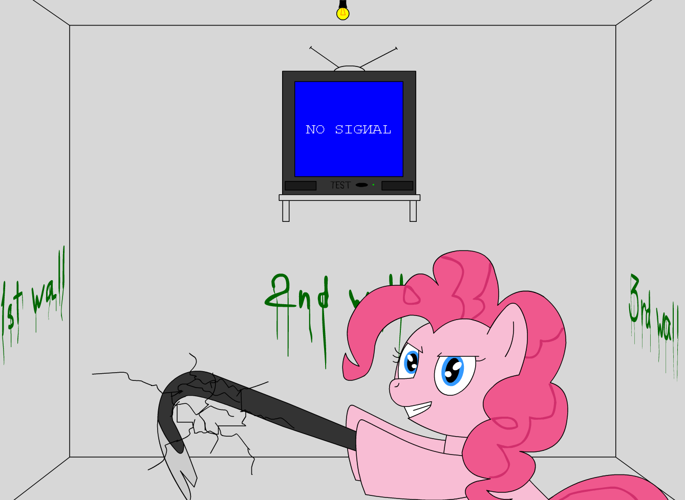 Pinkie Pie VS Fourth Wall