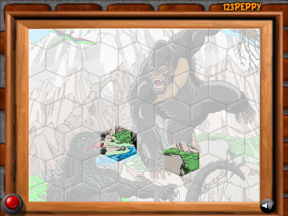 Sort my Tiles King Kong Vs Godzilla