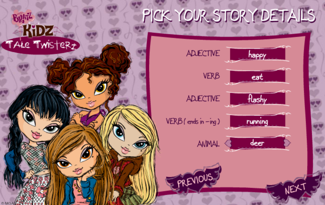 Bratz Kidz Tale Twisterz