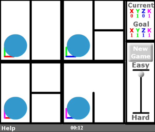 4D Maze