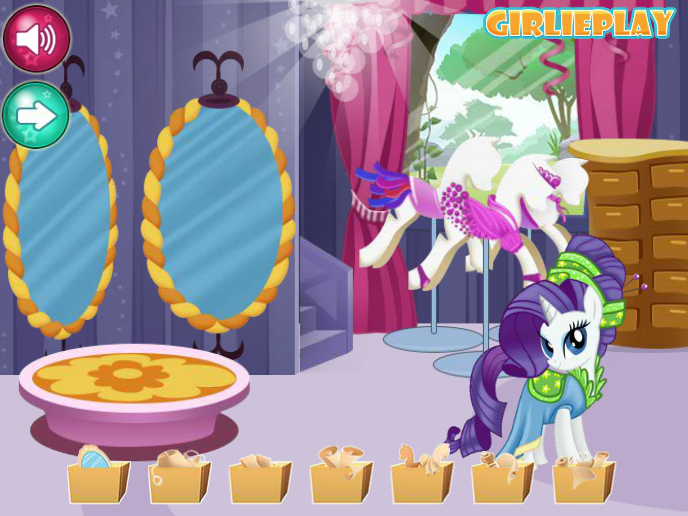 Rarity's Studio Decoration