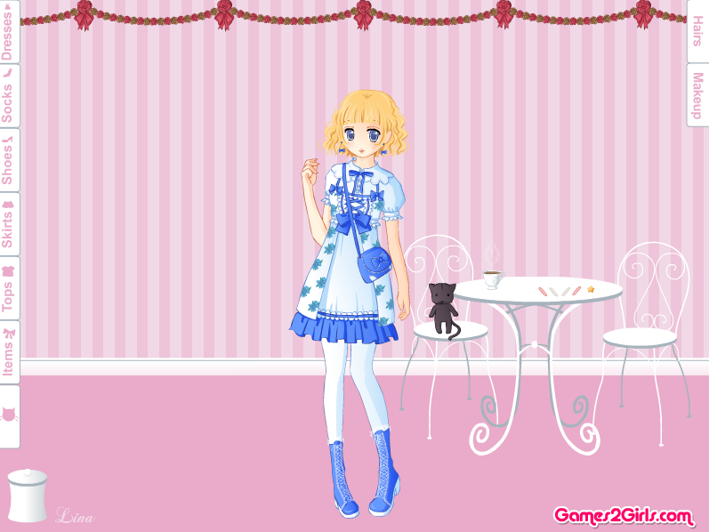 Sweet Lolita Dress Up Game