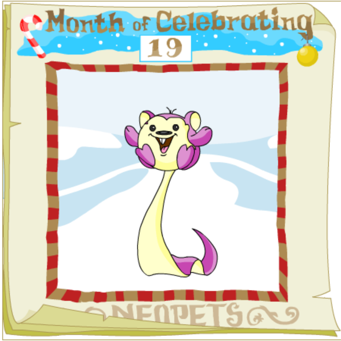 Neopets Advent Calendar 2001: Day 19