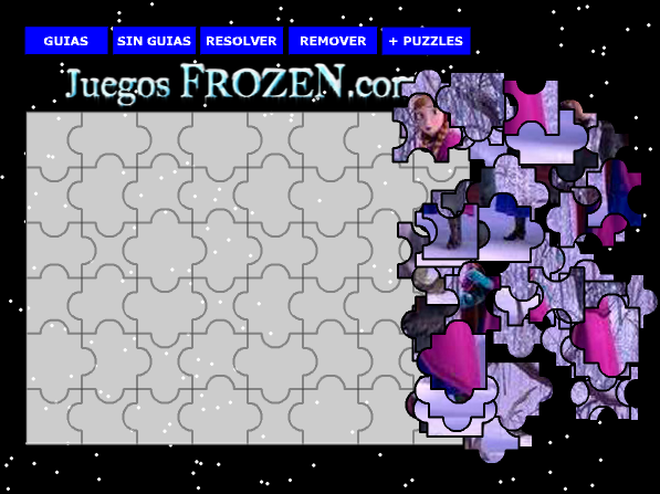 Puzzle: Princesa en la nieve