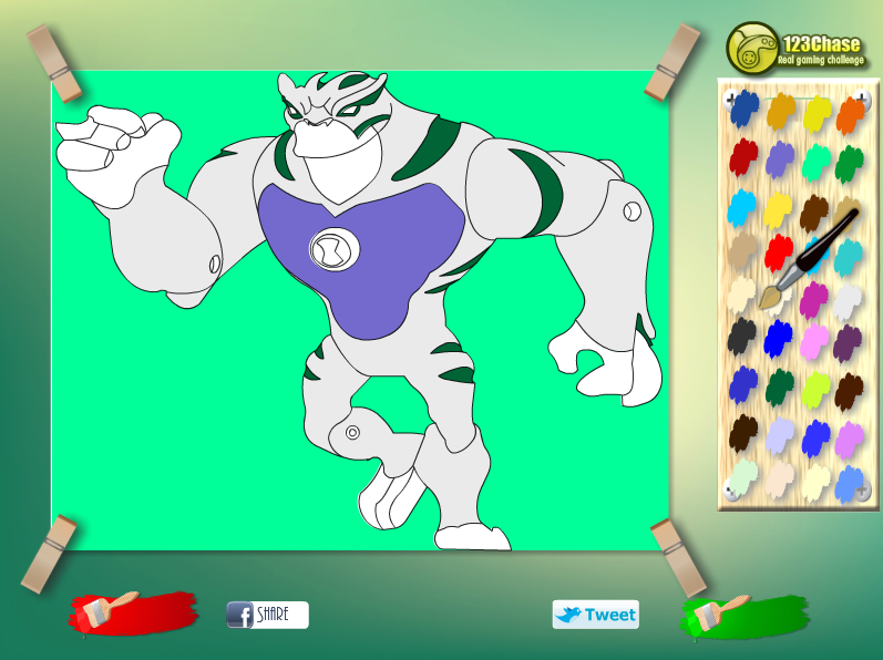 Ben 10 Ultimate Alien Kids Coloring