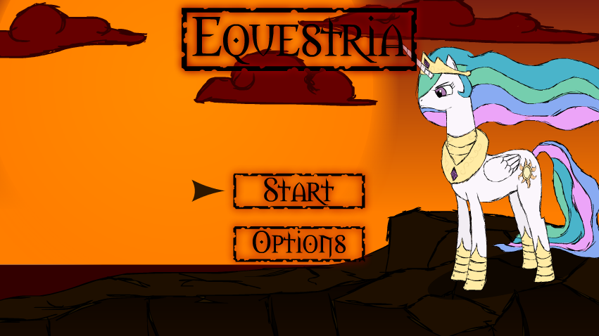 Equestria Mock Title Screen