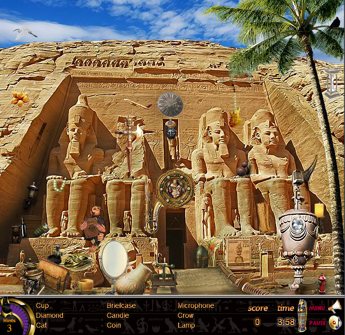 Egypt Hidden Objects