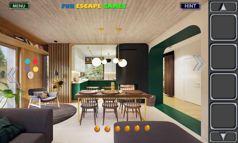 Pine Forest Modern Living Room